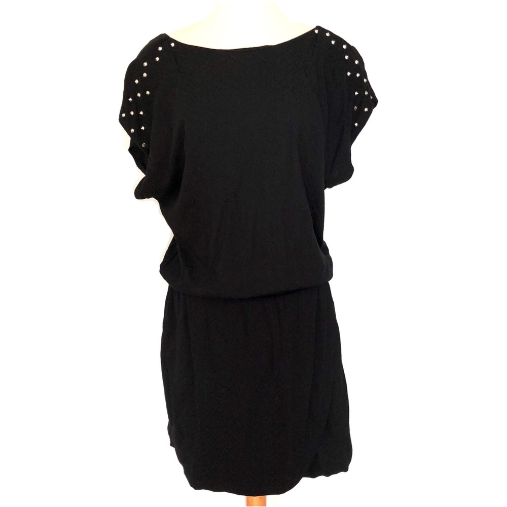 ZARA Trafaluc Sleeveless Studded Drop Waist Dress
